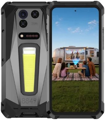 Телефон Unihertz 8849 Tank 5 18GB/512GB (черный/серый)