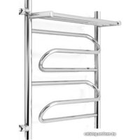 Полотенцесушитель Granula Браво, с полочкой боковое подключение левое 50х60 см