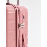 Чемодан-спиннер L'Case Valencia 23 (M, розовый)
