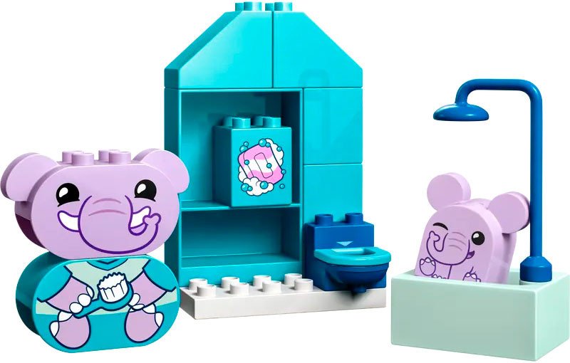 Конструктор LEGO Duplo 10413 Распорядок дня: время купания