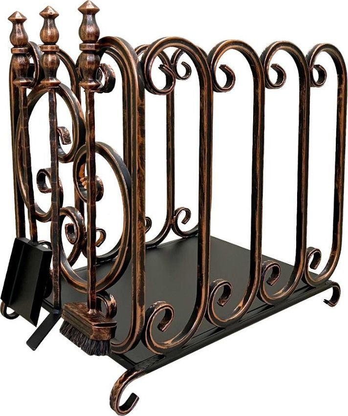 Дровница Мастер Феррум МФ-5 (бронза)