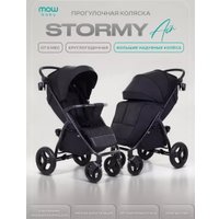 Коляска прогулочная «книга» MOWbaby Stormy MB106 (black)
