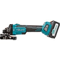 Угловая шлифмашина Sturm CAG18125BLE (с 1-им АКБ, кейс)