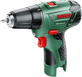 Дрель-шуруповерт Bosch PSR 10.8 LI-2 (0603972909)
