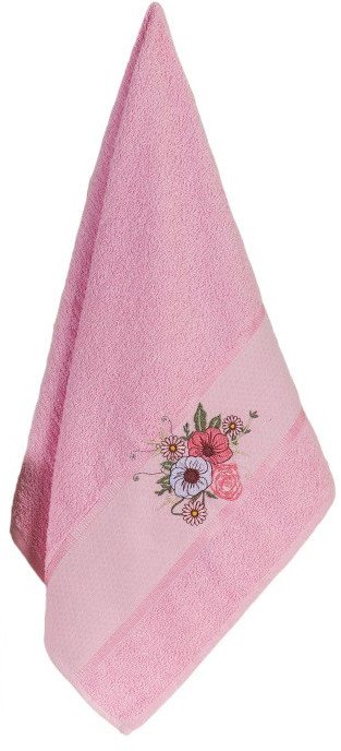 Полотенце Merzuka Duru 50x90 11962 (в коробке,розовый)