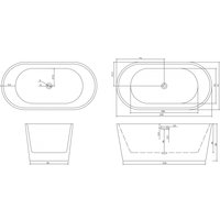 Ванна Cerutti Spa Resia 150x75