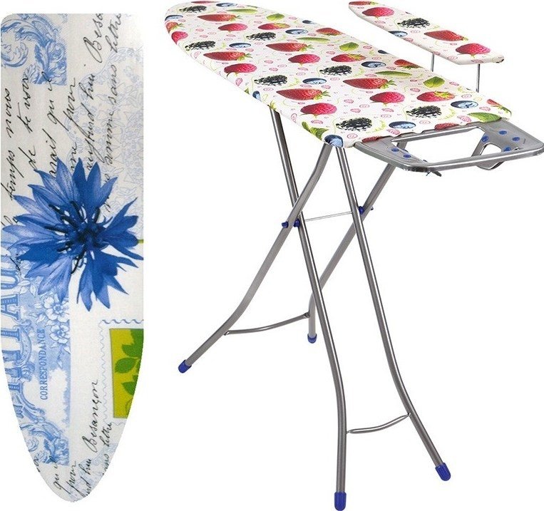 

Гладильная доска Nika Белль Классик 2 (БК2) Василек на белом фоне