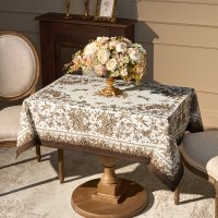 Скатерть Lefard Rich Garden 850-754-20 (белый)