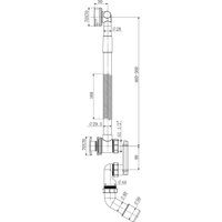 Ванна Lauter Riviera 140x140 21050140 (с каркасом и сифоном 21Y11010 хром)