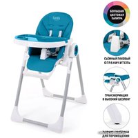 Высокий стульчик Nuovita Grande (морской)