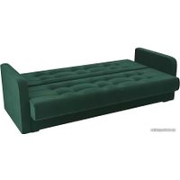 Диван Лига диванов Надежда 103073 (велюр, зеленый)