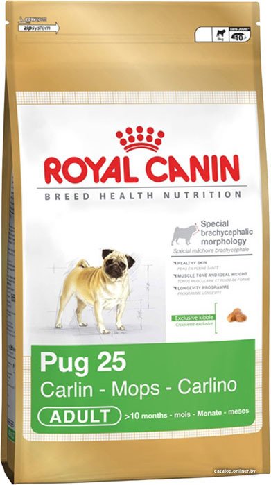 Сухой корм для собак Royal Canin Pug 25 0.5 кг
