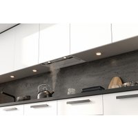 Кухонная вытяжка Elikor Sense Glass 60П-1000 229362 (белый/белое стекло)