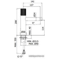 Смеситель Paffoni Jo JO071CR