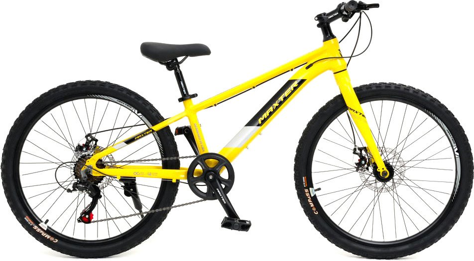 

Велосипед Maxter PL1000 2024 (желтый, ригидная вилка)