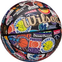 Баскетбольный мяч Wilson NBA All Team Retro WZ4028501XB07 (7 размер)