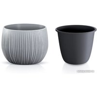 Кашпо Prosperplast Flower Pot DKB180-422U (серый)