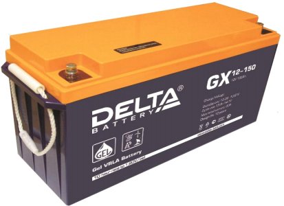 

Аккумулятор для ИБП Delta GX 12-150 (12В/150 А·ч)