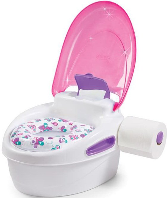 

Детский горшок Summer Infant Step-By-Step 11446B (розовый)