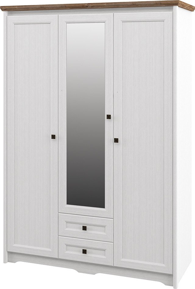 

Шкаф распашной Elva Вилла NEM07HP-2D1Z2S-1560/630/2200 (04) (белый/дуб стирлинг)