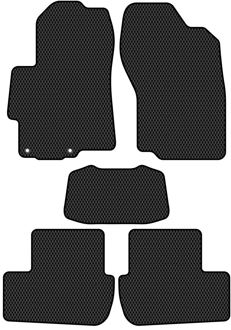 

Комплект ковриков для авто Alicosta Mitsubishi Lancer Evolution X (седан / 4Z4A) 2008 - 2017 (черный, ромб)