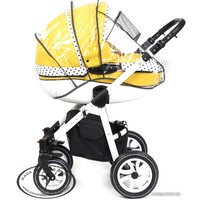 Универсальная коляска Dada Paradiso Group Glamour Yellow (3 в 1)