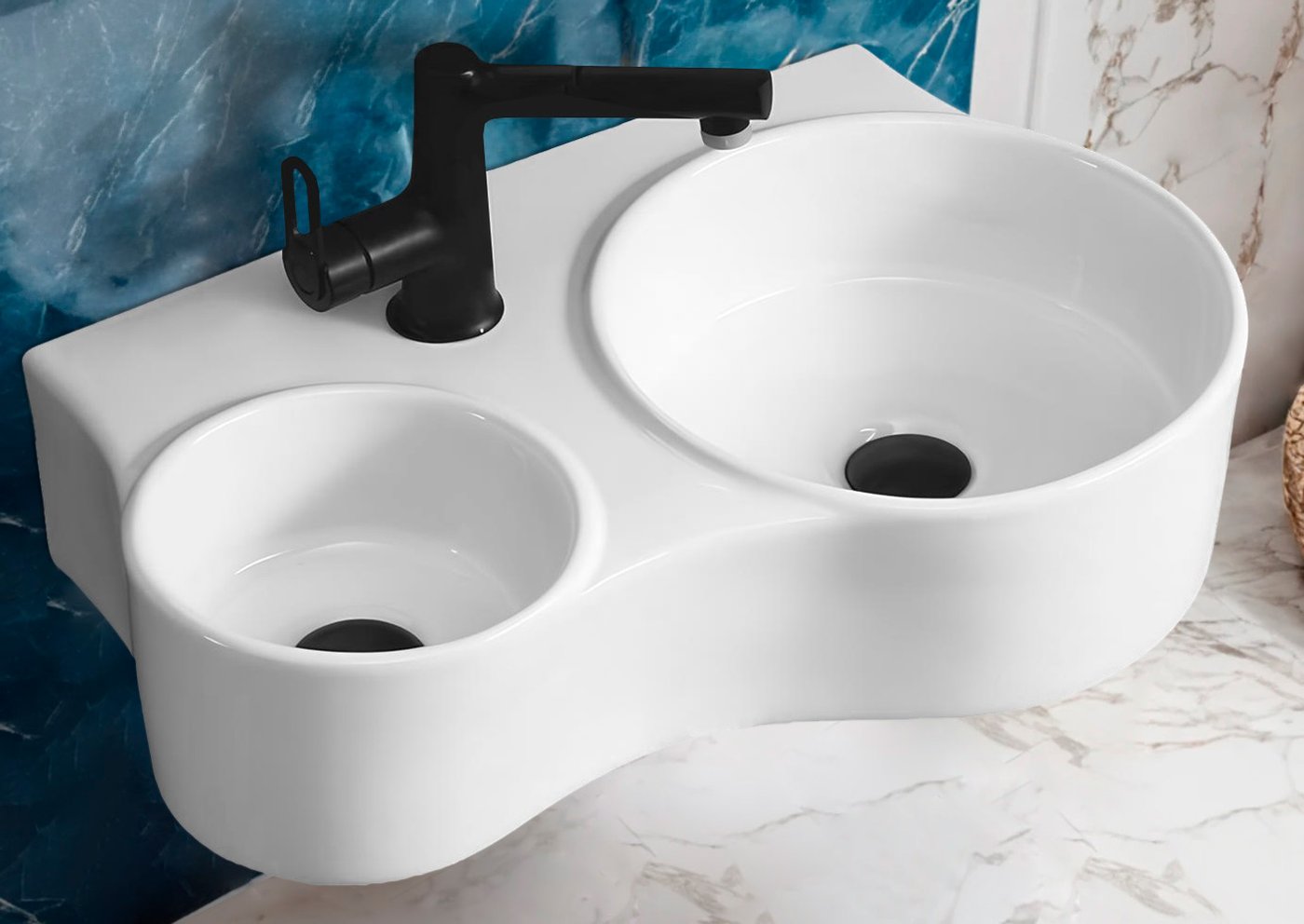

Умывальник Cerutti Spa Double Napoli CT9706