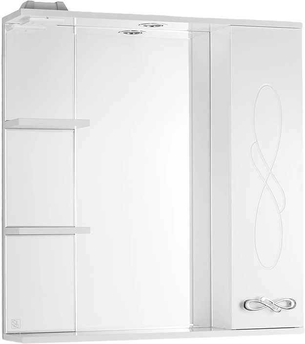 

Style Line Шкаф с зеркалом для ванной Венеция 75см (с подсветкой)