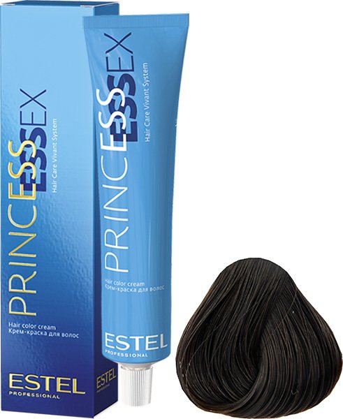 

Крем-краска для волос Estel Professional Princess Essex 5/00 светлый шатен для седины