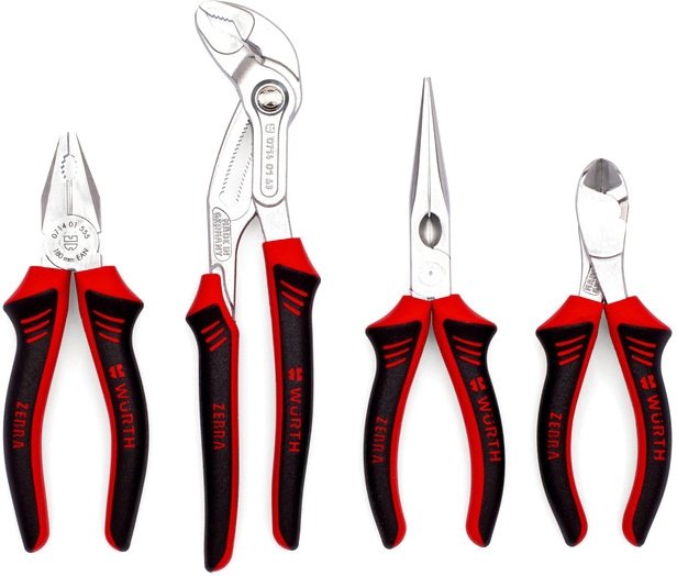 

Набор пассатижей Wurth 071401 565 (4 предмета)