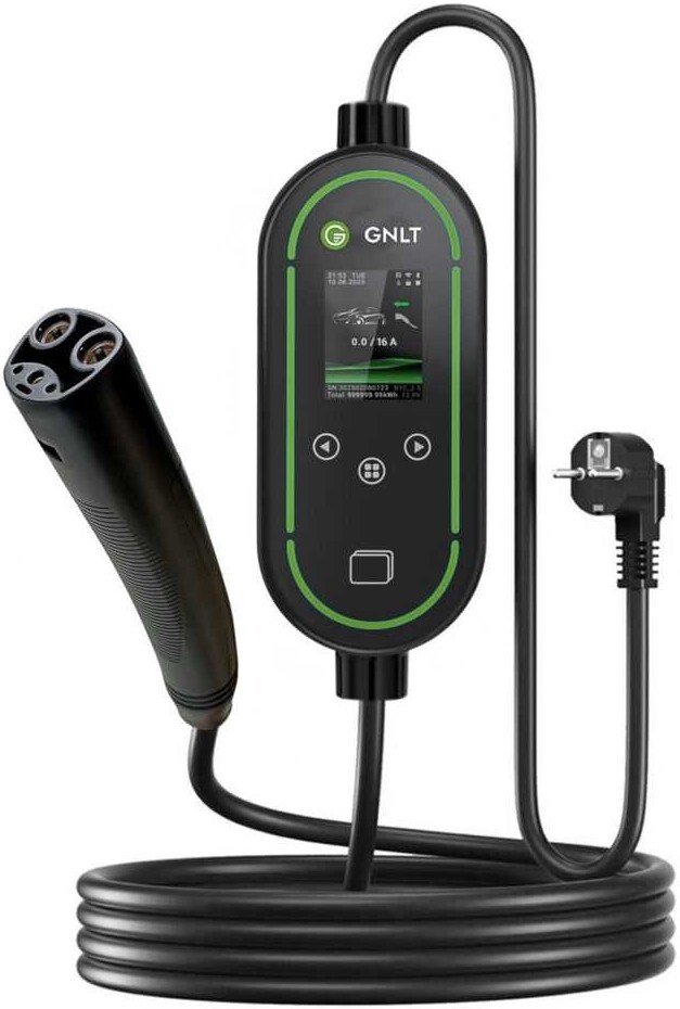 Зарядная станция GNLT EVE03 Tesla NACS 6–16A (3.5квт Wi-Fi)