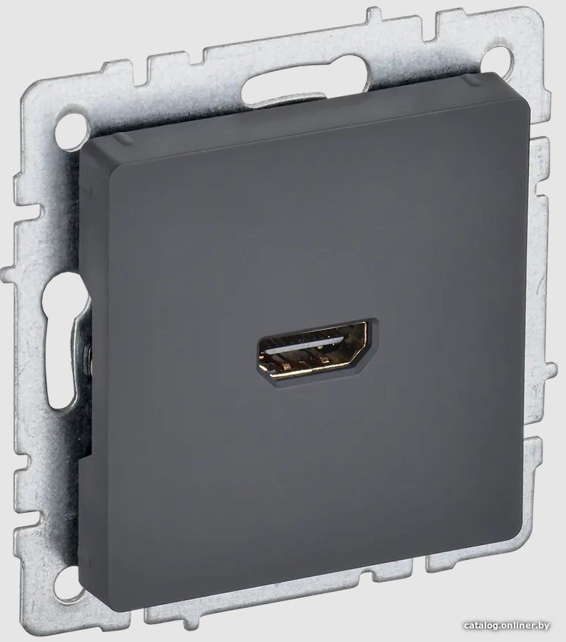 Розетка HDMI IEK Brite РHDMI-0-БрГ