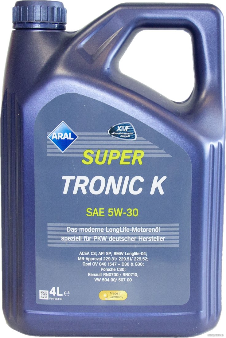 Моторное масло Aral SuperTronic K 5W-30 4л