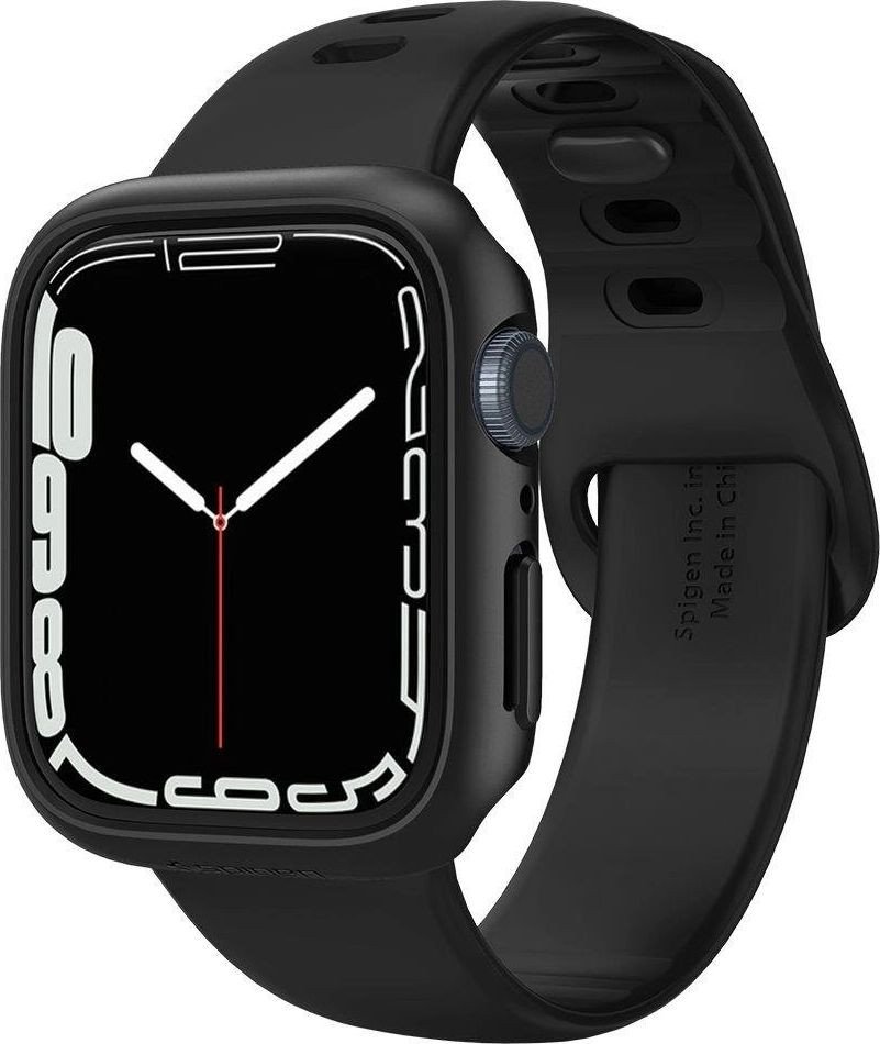 

Чехол Spigen Thin Fit для Apple Watch (45 мм) ACS04174 (черный)