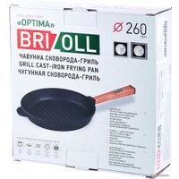 Сковорода-гриль Brizoll Optima-Black О2640Г-B