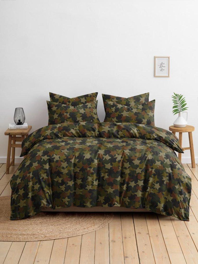 

1.5-спальный комплект постельного белья Ночь Нежна 23 февраля Стандарт 1.5сп 70x70 20313-1+20846-3