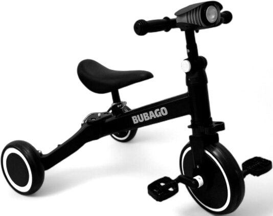 

Беговел-велосипед Bubago Split BG S-157-3 (черный/белый)