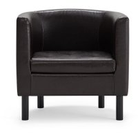 Интерьерное кресло Mio Tesoro Агата 351 (коричневый 87)