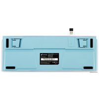 Клавиатура Durgod K330W Ice Cream (Gateron CAP V2 Crystal Blue, нет кириллицы)