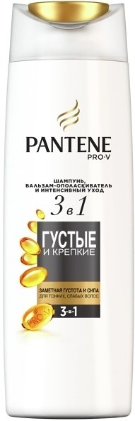 

Бальзам Pantene Pro-V Густые и крепкие 3 в 1 360 мл