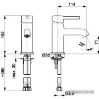 Смеситель Armatura Moza 5032-815-81