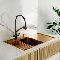 Кухонная мойка РМС MRK-7851G L (с дозатором)