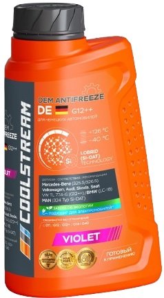 Антифриз Coolstream DE G12++ 1кг