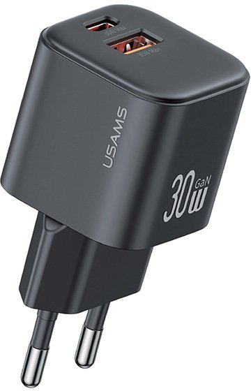 

Сетевое зарядное Usams CC263 30W GaN (черный)