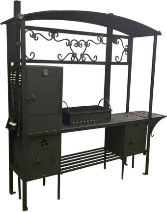 Мангал для дачи Станкоинструмент Царский 3