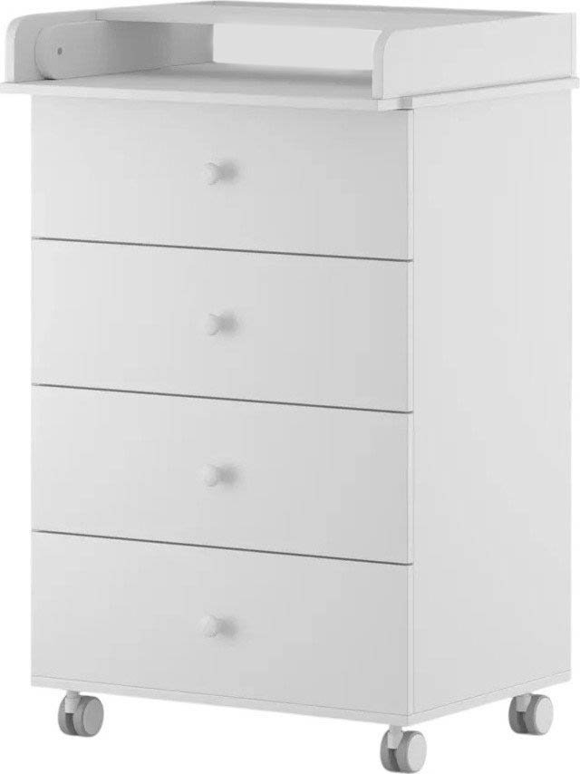 Детский комод Incanto Nova 600/4 (белый)