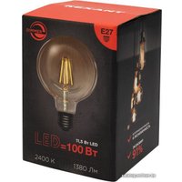 Светодиодная лампочка Rexant Loft GlobeA125 11.5Вт E27 1380Лм 2400K теплый свет 604-145