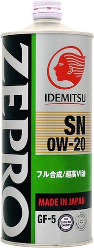 Моторное масло Idemitsu Zepro Eco Medalist 0W-20 1л