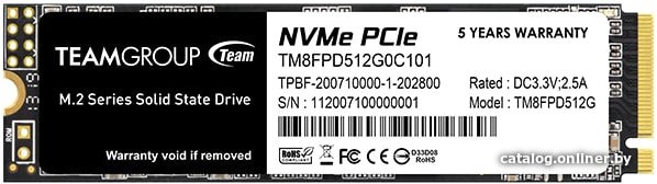 SSD Team MP33 PRO 512GB TM8FPD512G0C101