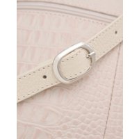 Женская сумка Franchesco Mariscotti 1-4135к (флорида крокодил, слоновая кость)